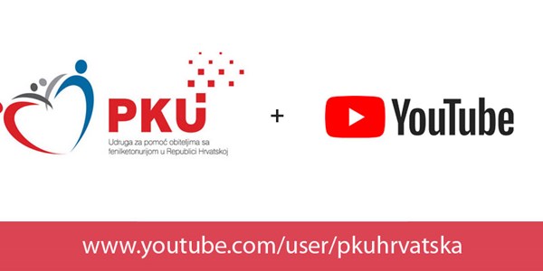 Službeni Youtube kanal PKU Hrvatska - PKU Udruga - fenilketonurija.hr